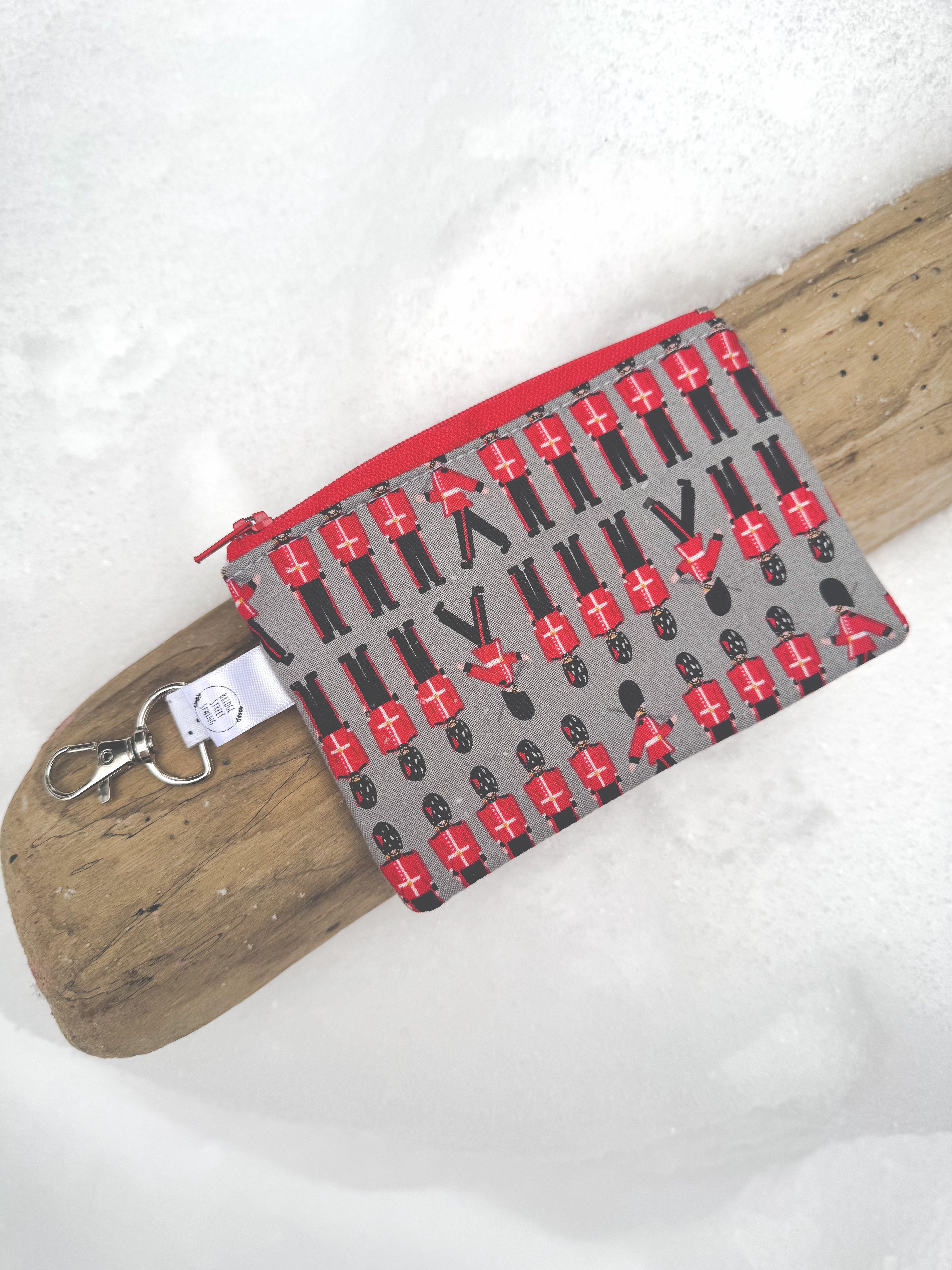 British Clip On Coin Purse