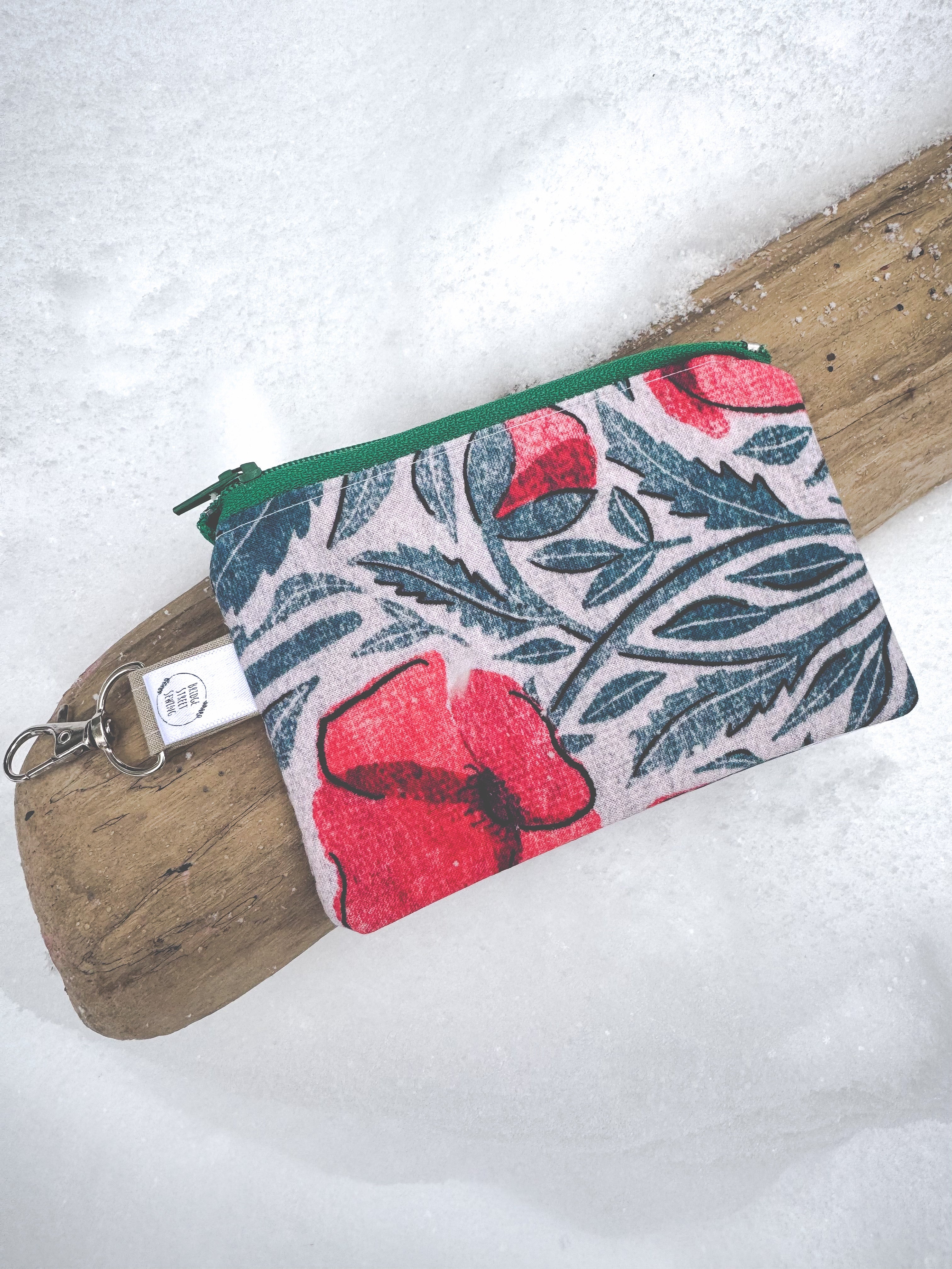 Poppy Clip On Change Purse